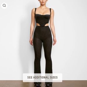 Skims Velvet Flared Legging - NWT - Size M